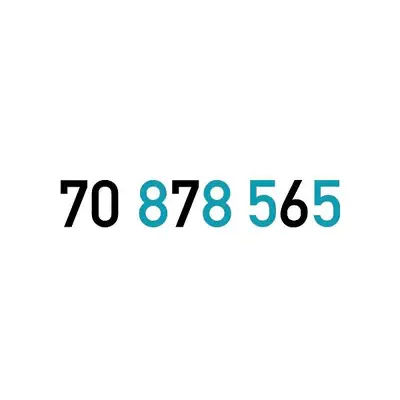 (5 6 7 8) Special Touch Prepaid Mobile Number خط تشريج تاتش مميز