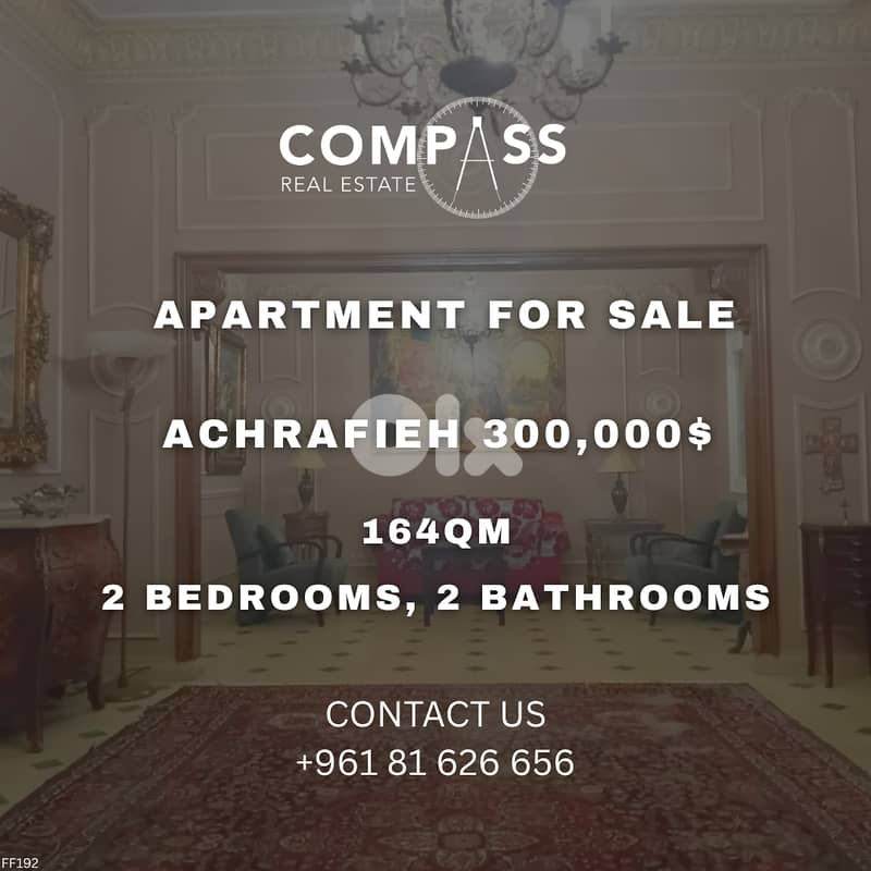 apartment for sale in achrafieh 0