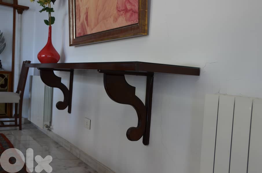 High-end wooden dining set in excellent condition ! 6