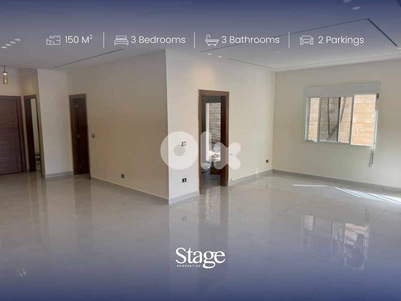 Garden Apartment in Bsalim – Prime Location with Outdoor Living 0