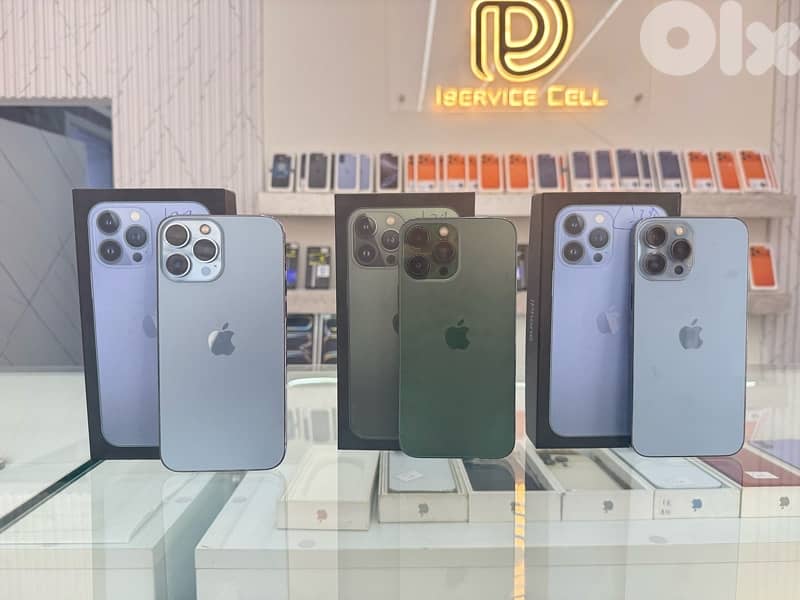Iphone 13 pro max 128 open box in excellent condition 0