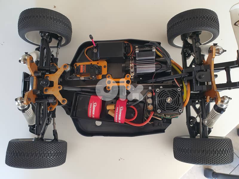 exchange on rc car,hobao hyper PCR version,electric, perfect condition 7