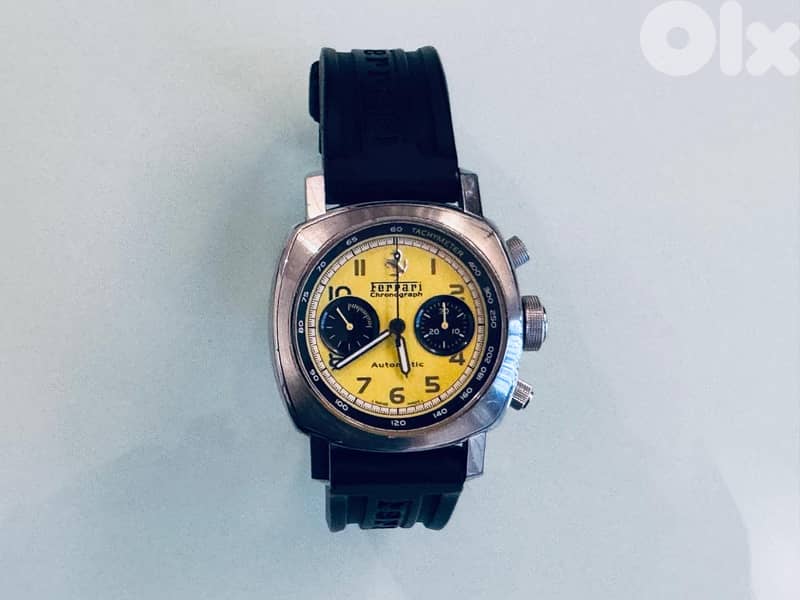 Panerai watch Ferrari edition with original box and papers 1