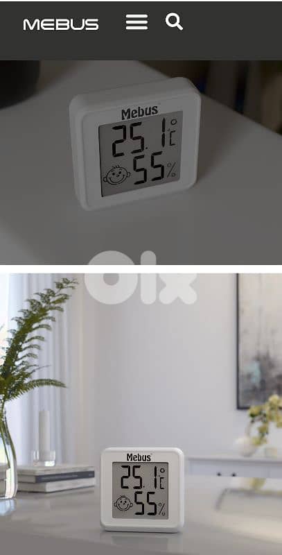 mebus digital thermo-hygrometer 0