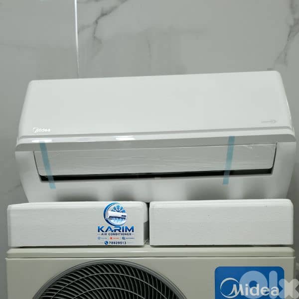 AC MIDEA DUAL INVERTER R32 GEAR ON COOLING & HEATING L1/L2/L3/L4/L5 0