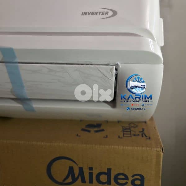 AC MIDEA DUAL INVERTER R32 GEAR ON COOLING & HEATING L1/L2/L3/L4/L5 2