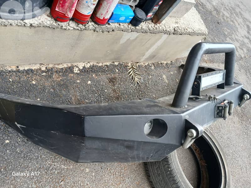 Reinforced Steel Bumper Toyota Prado (2004-2010) 0