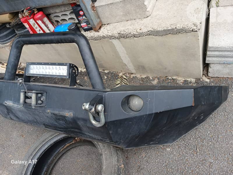 Reinforced Steel Bumper Toyota Prado (2004-2010) 1