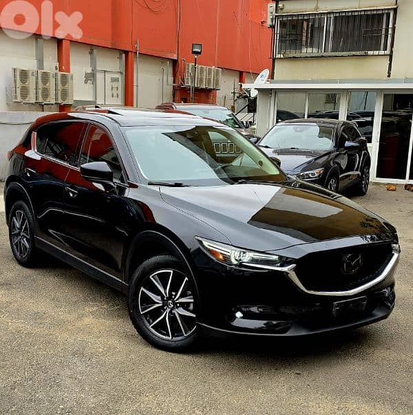 MAZDA CX-5 GRAND TOURING AWD 2018 BLACK/BLACK MINT CONDITION 0
