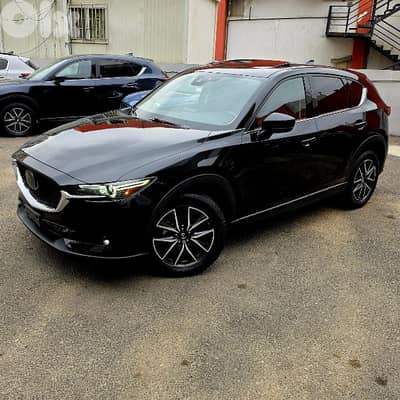 MAZDA CX-5 GRAND TOURING AWD 2018 BLACK/BLACK MINT CONDITION