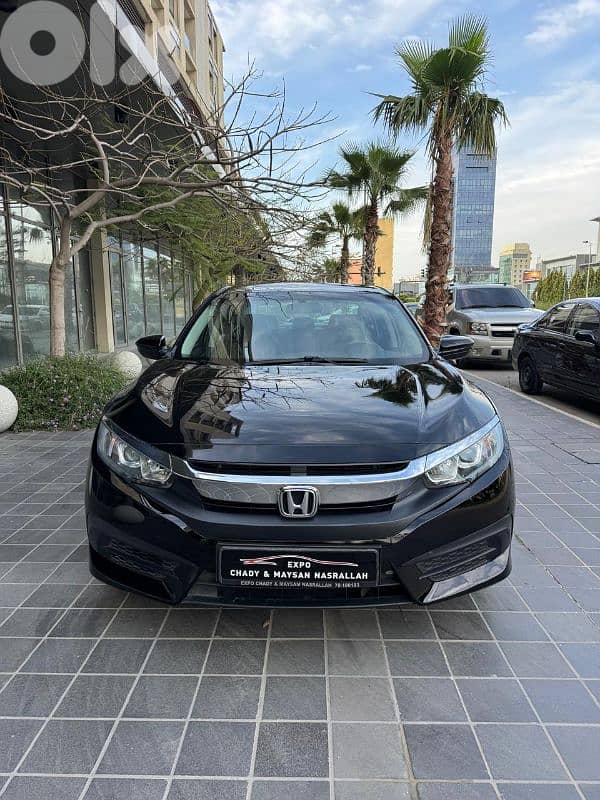 Honda Civic 2019 black black company source 0