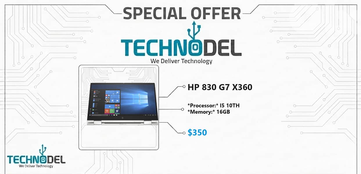 HP 830 G7 X360 i5 13.3" 0