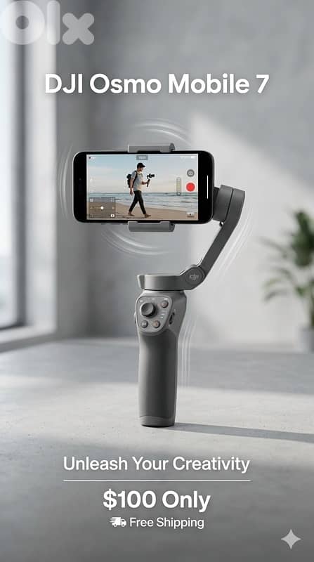 DJI Osmo Mobile 7 Gimbal Stabilizer 0
