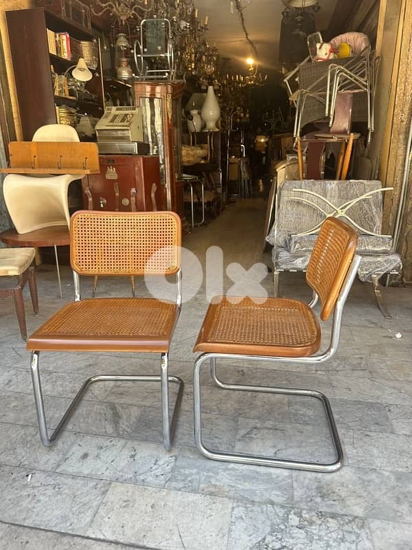 Set of 2 original cesca chairs by marcel Breuer Made in italy 400$ 0