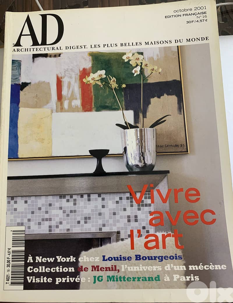 ARCHITECTURAL DIGEST (AD) Collection - 8 selected issues (2001-2002) 4