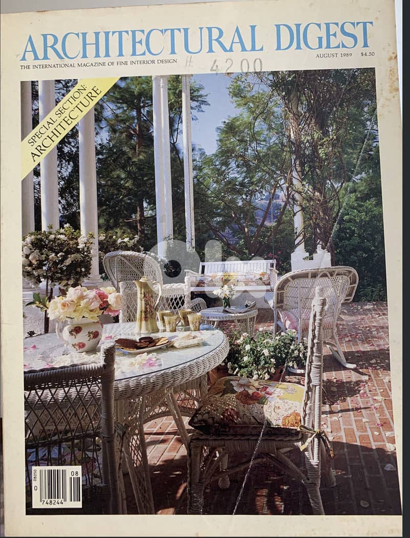 ARCHITECTURAL DIGEST - 3 issues 1