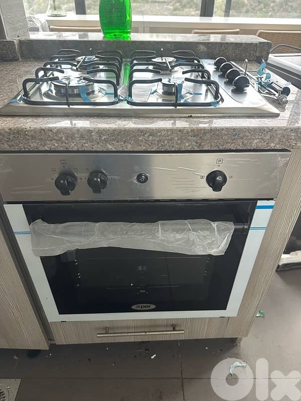 oven and top gaz 0