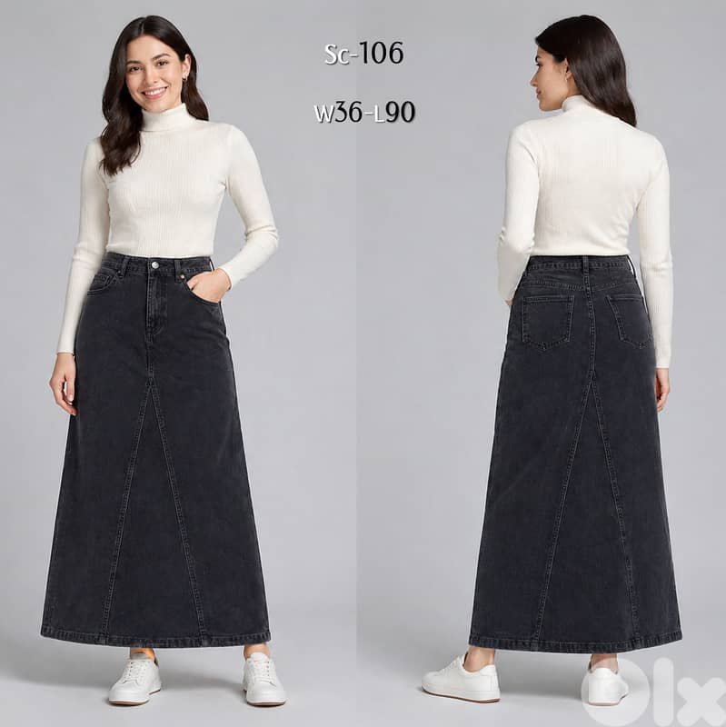 Collection of Corduroy Skirts from European Brands 3