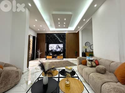 Ground floor 200m 3Bedroom+80m Terrace+Parking Mansourie Baladiye Metn