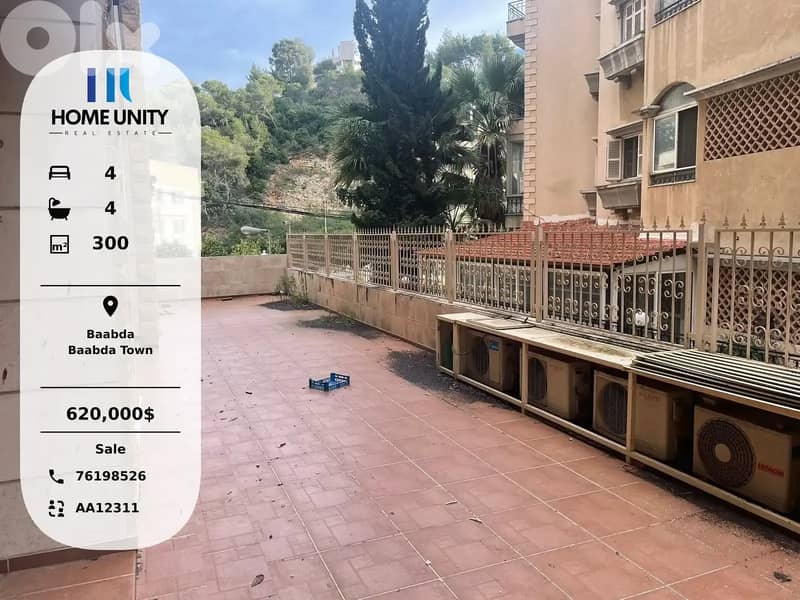 apartment for sale in Baabda Town, Baabda 0
