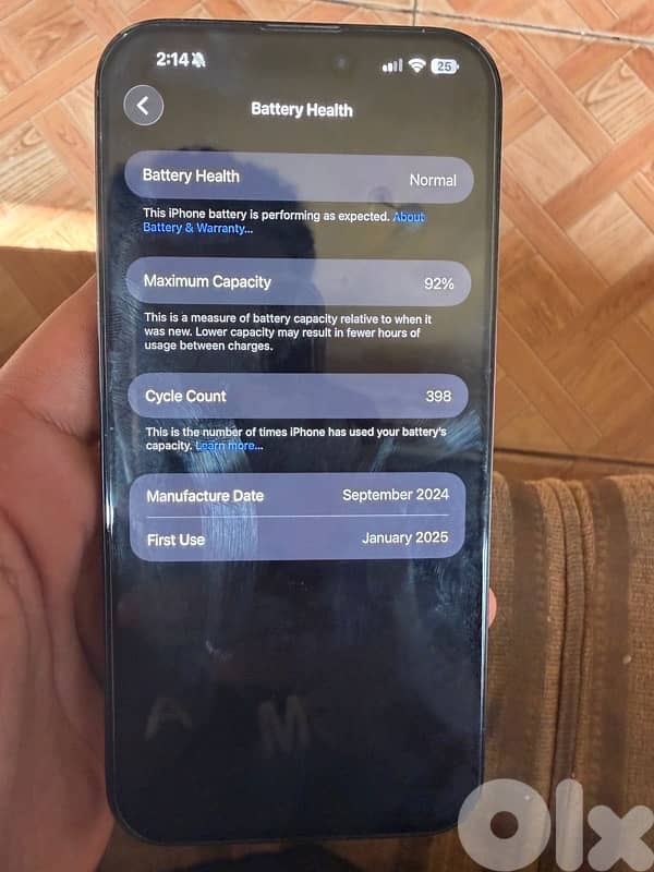 16 Pro Max 256gb 2