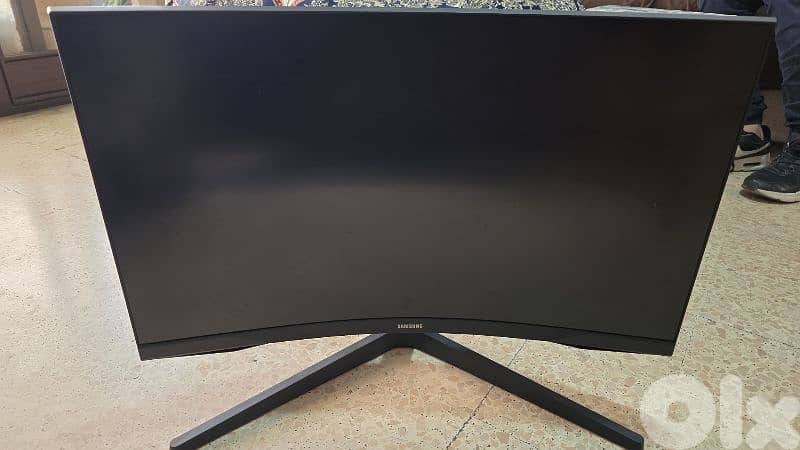 27" Odyssey G5 G55C QHD 165Hz Curved Gaming Monitor 0