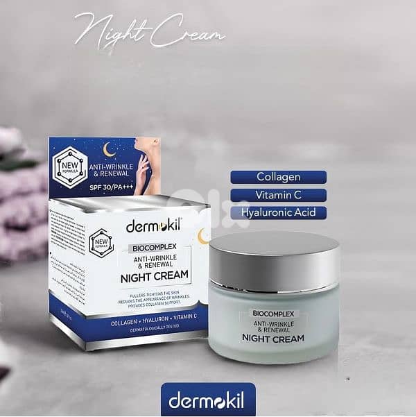 night cream from dermokil 0