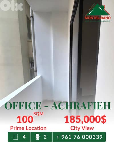 Prime Location 100 sqm Office For Sale in Achrafieh أشرفية
