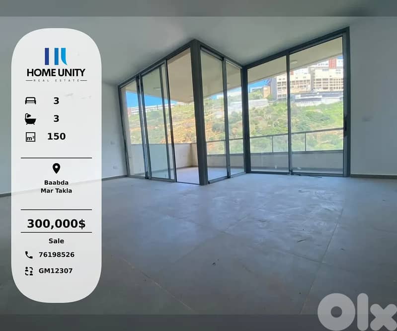 brand new apartment for sale in Mar Takla, Baabda 0