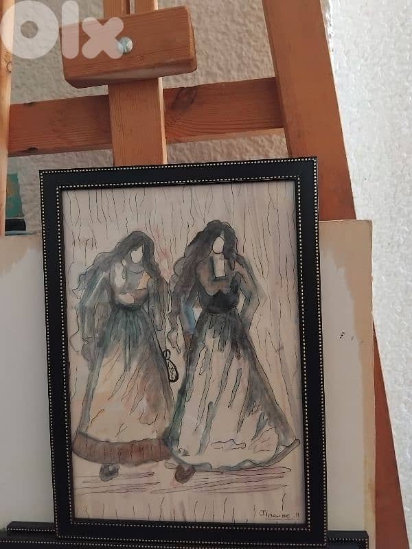 رسم اكريليك 0