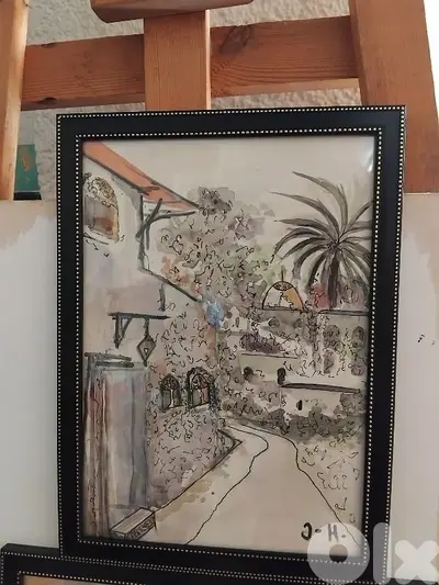 رسم اكريليك