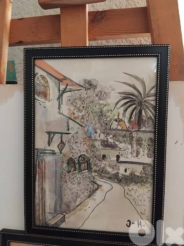 رسم اكريليك 0