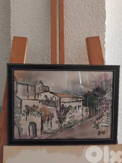 رسم اكريليك