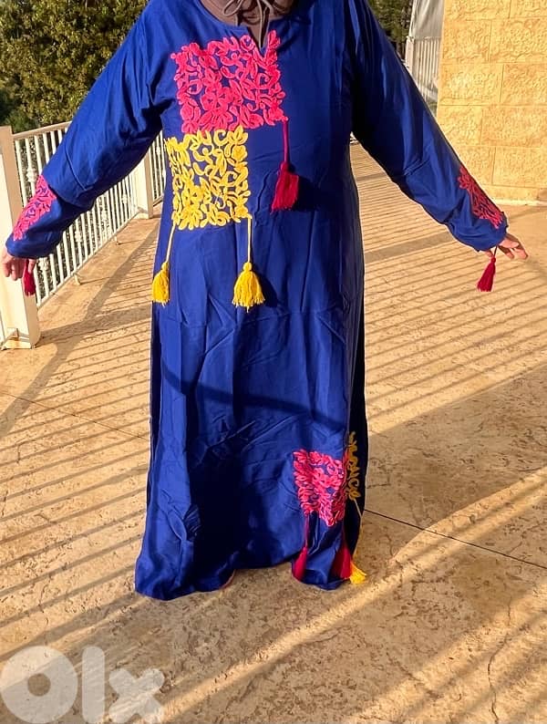cotton abaya 9