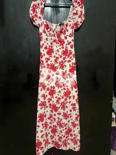 فستان معرق للصيفية