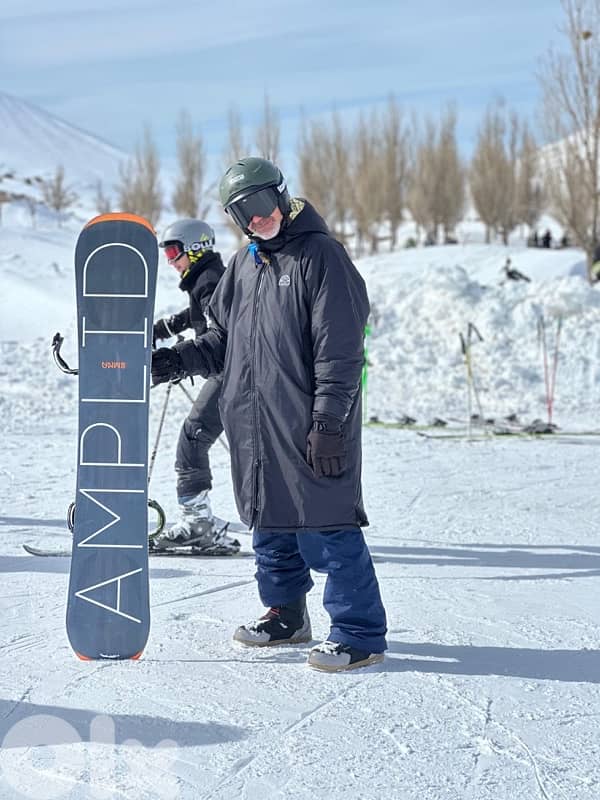 Snowboard Amplid 163cm Light Weight Technology + Snow boots Deeluxe 0
