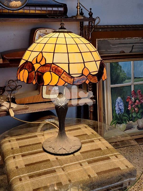 tiffany antique european lamp 0