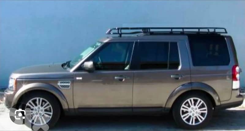 Land rover Lr3 Lr4 roof rack (porte bagage) with rear Ladder 6