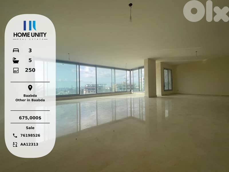 apartment for sale in Hazmiyeh, Baabda 0