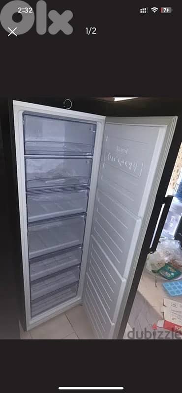 Diora 7-Drawer Upright Freezer (Model: DUF7DRWSL 2