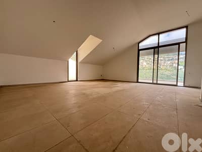 Kfarhbab | Class A 225m² Duplex w/ Terrace | 5 Balconies | Open View