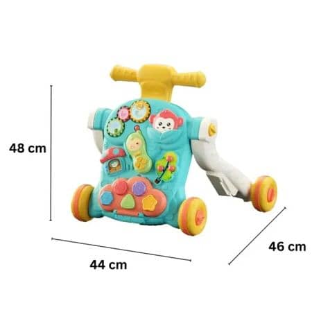 2 in 1 Baby Walker Music Learning Toy 18+ Months 1
