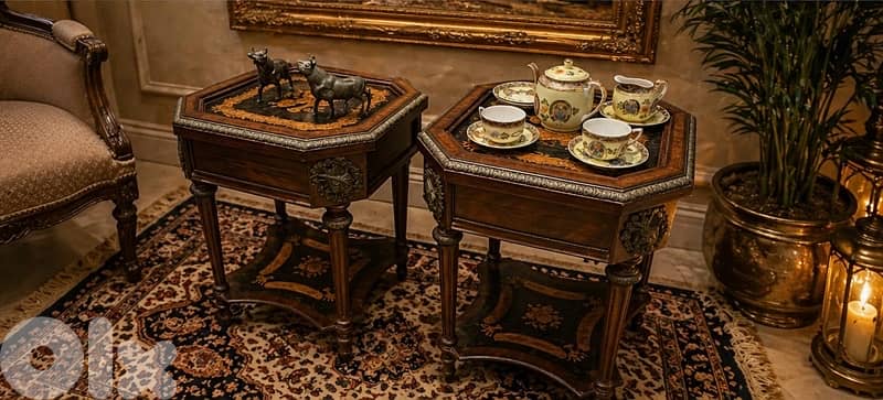 ANTICO TAVOLINO PORTAFIORI NAPOLEONE III FRANCIA XIX SECOLO. 0