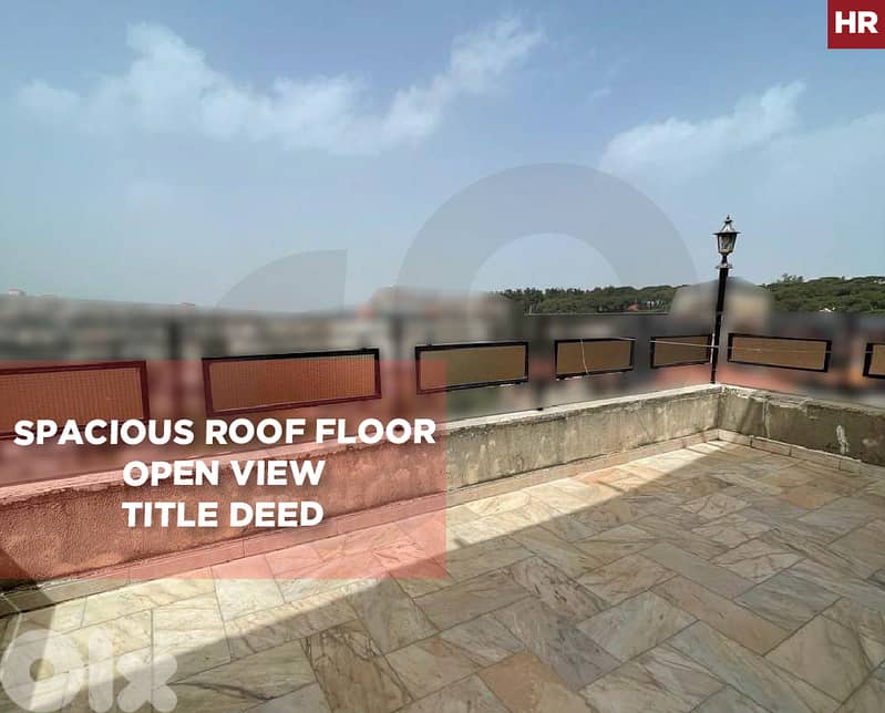 2 Terraces, 6 balconies, Open View, Aley Town, Aley/عاليه REF#HR135632 0