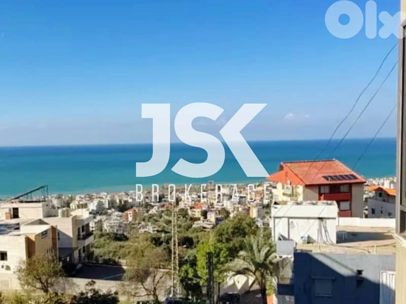 L21135 - Apartment with Mountain & Sea View For Sale in Jbeil, Blat 0