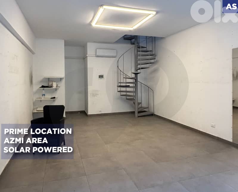 SHOP/Tripoli/AZMI/طرابلس/Prime Location/Equipped/ REF#AS135656 ! 0