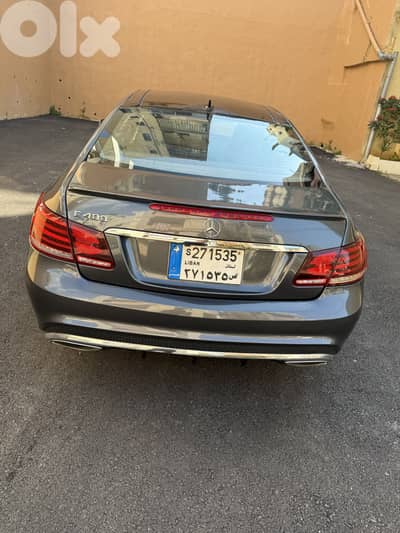 Mercedes-Benz E-Class 2016 E400 coupe