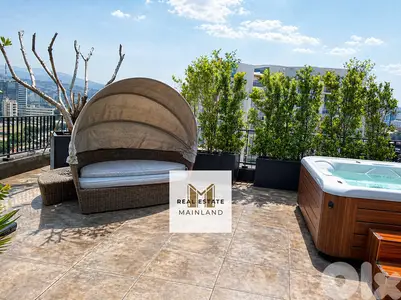 Penthouse Triplex in Achrafieh for Rent with City Views | Prime