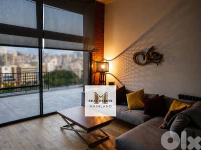 Penthouse Triplex in Achrafieh for Rent with City Views | Prime Penthouse Triplex in Achrafieh for Rent with City Views | Prime