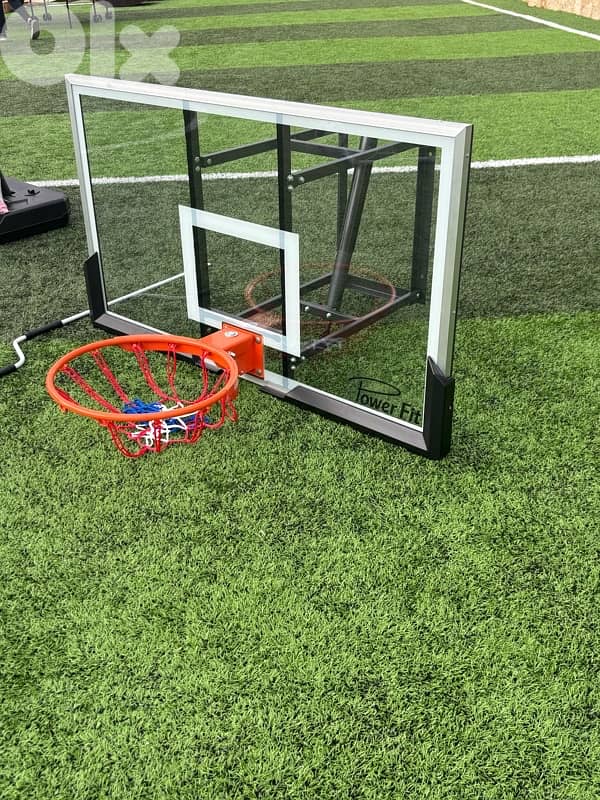 BASKETBALL BACKBOARD TEMPERED GLASS 140 CM X 80 CM 1